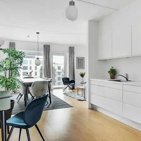Lägenhet Sanders Arena - Inviting Three-bedroom Close To Metro Station Köpenhamn